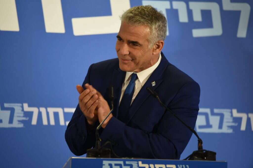 שר החוץ יאיר לפיד. | קובי ריכטר/TPS