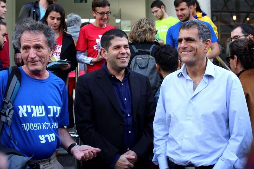 מוסי רז ויריב אופנהיימר. | אבישג שאר־ישוב