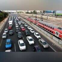 צפיפות שהולכת לחצות את רף היעילות. פקקים באיילון. | אמיר מאירי