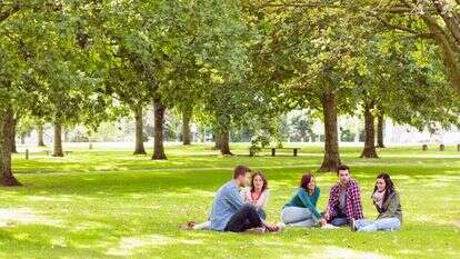 סטודנטים בקמפוס. | שאטרסטוק