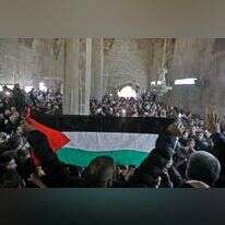 הפלישה הפלסטינית לשער הרחמים. | AFP