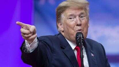 נשיא ארה"ב דונלד טראמפ. | EPA