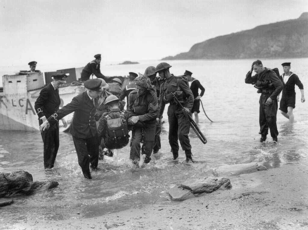 הפלישה הבריטית לסיציליה. | גטי אימג'ס