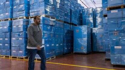 ההכנות ועדת הבחירות לכנסת ה-21 במודיעין. | EPA