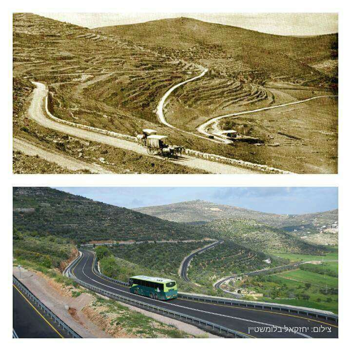 חאן לובן ב־1912 וב־2017. | יחזקאל בלומשטיין חאן לובן ב־1912 וב־2017. | יחזקאל בלומשטיין