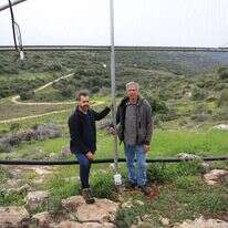 עופר כהן ופרופ' מרסלו שטרנברג. | יעל (פרוינד) אברהם