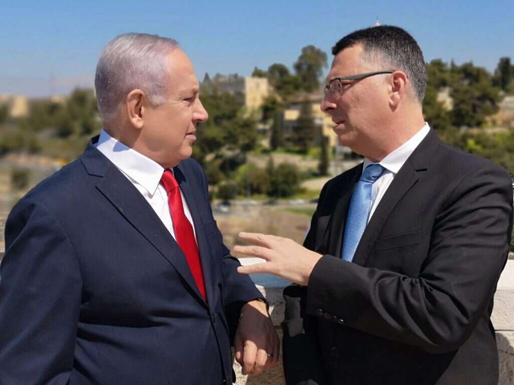 נתניהו וסער, ארכיון. | שרון רביבו