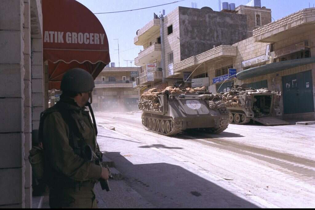 מבצע חומת מגן בבית-לחם. 2002. | אבי אוחיון לע"מ