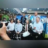 חברי הבית היהודי-האיחוד הלאומי בהשקת קמפיין הבחירות. | מירי שמענוביץ חברי הבית היהודי-האיחוד הלאומי בהשקת קמפיין הבחירות. | מירי שמענוביץ