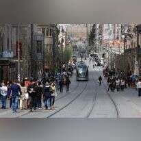 הרכבת הקלה בירושלים. | פלאש 90