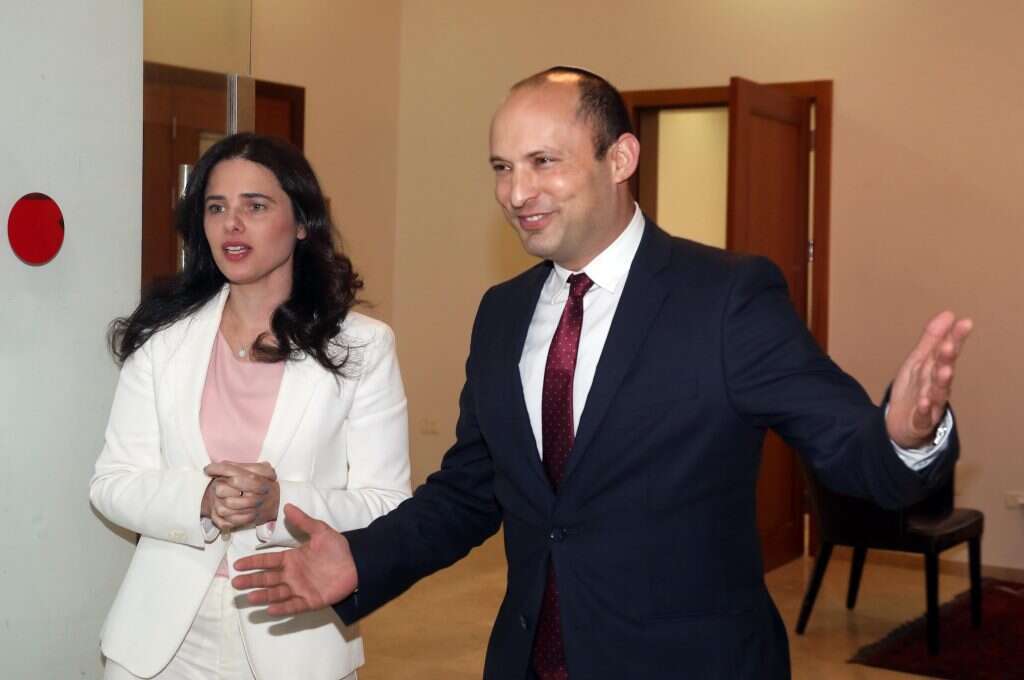 לא התאימו למפד"ל. איילת שקד ונפתלי בנט. | גדעון מרקוביץ