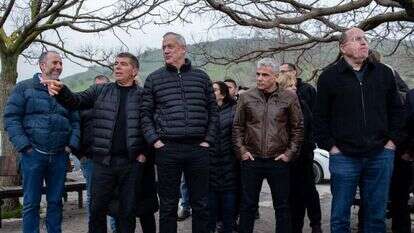 יעלון, לפיד, גנץ ואשכנזי. | אייל מרגולין - ג'יני