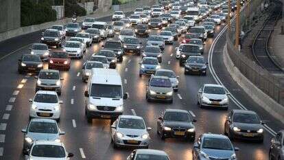 פקקים באיילון. | פלאש 90