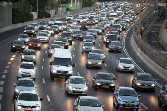 פקקים באיילון. | פלאש 90