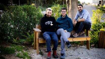 מימין לשמאל: טל־אור עודאני, שוהם לזר ואור אטלין. | אריק סולטן