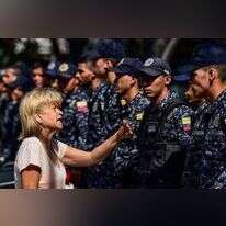 הפגנה נגד המשטר בוונצואלה. | AFP