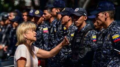הפגנה נגד המשטר בוונצואלה. | AFP