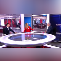 נתניהו באולפן חדשות 12.