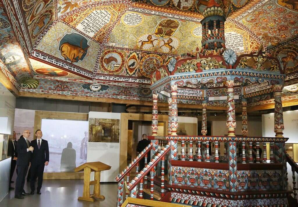 המוזיאון היהודי בוורשה. | AP