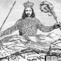 כריכתו של הספר "לוויתן" של תומס הובס. | שאטרסטוק