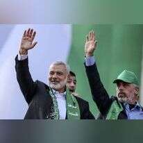 יחיא סנוואר ואיסמעיל הניה. | EPA