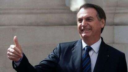 נשיא ברזיל ז'איר בולסונרו. | AFP