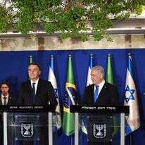 נתניהו ובולסונארו. | AFP