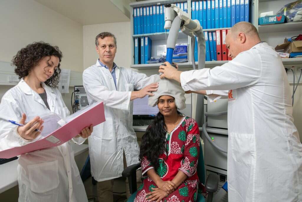 תוצאות ראשוניות מבטיחות.. חברי צוות המחקר. | יוסי אלוני