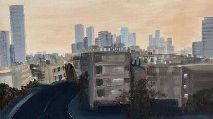 גליה זמיר, תל אביב מהבית 2017 גליה זמיר, תל אביב מהבית 2017