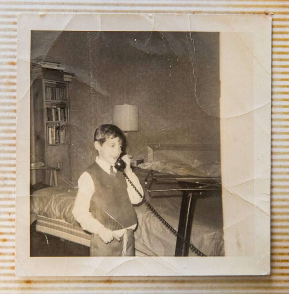 זכריה באומל בילדותו. | הדס פרוש פלאש 90