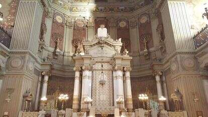 בבית הכנסת של המהר"ם פאדובה השתמשו בעוגב. בית הכנסת בונציה. | הרב אליהו בירנבוים