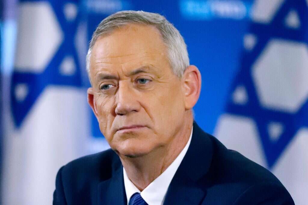 בני גנץ. | AFP