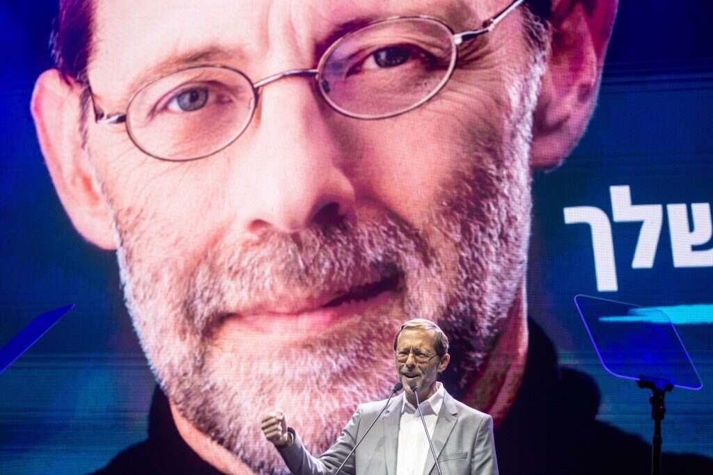 משה פייגלין בכנס זהות. | אבישג שאר־ישוב