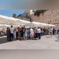 רחבת "עזרת ישראל" בכותל. | אביטל הירש