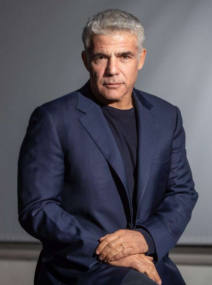 יאיר לפיד. | יוסי אלוני