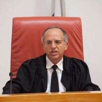 מחנה שמונה שופט אחד בלבד. השופט נעם סולברג | יונתן זינדל, פלאש 90