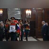 טקס העברת הארון עם חפציו של זכריה באומל ז"ל. | קובי גדעון לע"מ