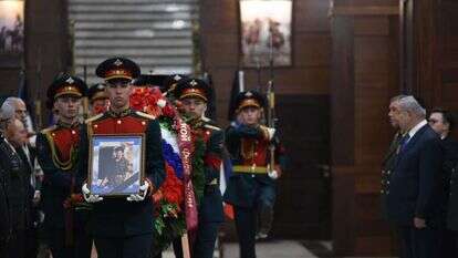 טקס העברת הארון עם חפציו של זכריה באומל ז"ל. | קובי גדעון לע"מ