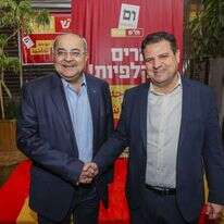 איימן עודה ואחמד טיבי. | פלאש 90