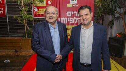 איימן עודה ואחמד טיבי. | פלאש 90 איימן עודה ואחמד טיבי. | פלאש 90