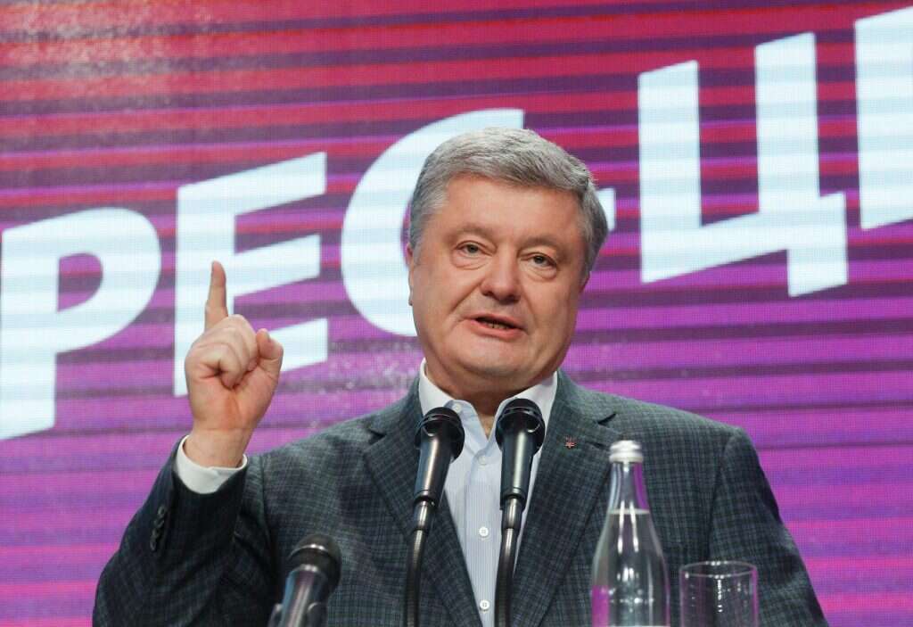 הנשיא המכהן פטרו פורושנקו. | EPA