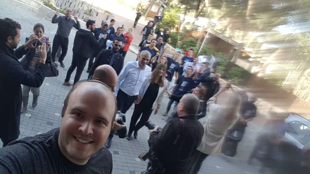 כתבנו עם כחלון בדרך להצבעה. | יאיר קראוס