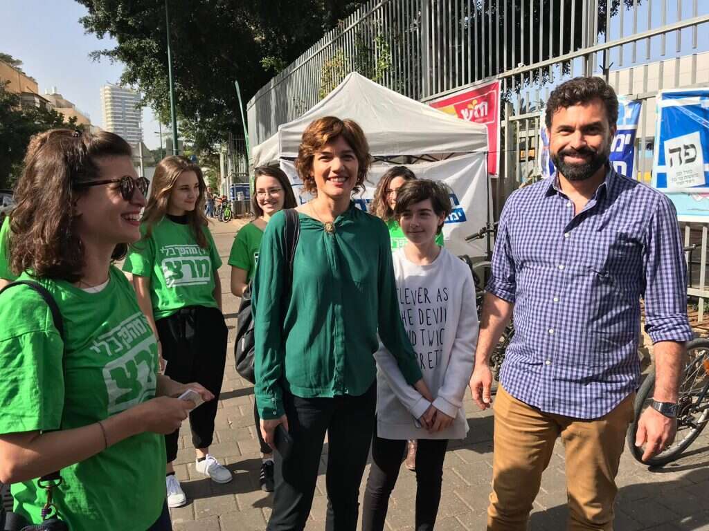 זנדברג וזכי בדרך לקלפי