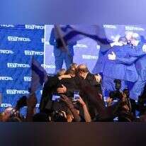 חגיגות כחול לבן. | AFP