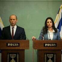 איילת שקד ונפתלי בנט. | אורן בן חקון