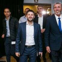 הרב רפי פרץ ובצלאל סמוטריץ'. | לירון מולדובן