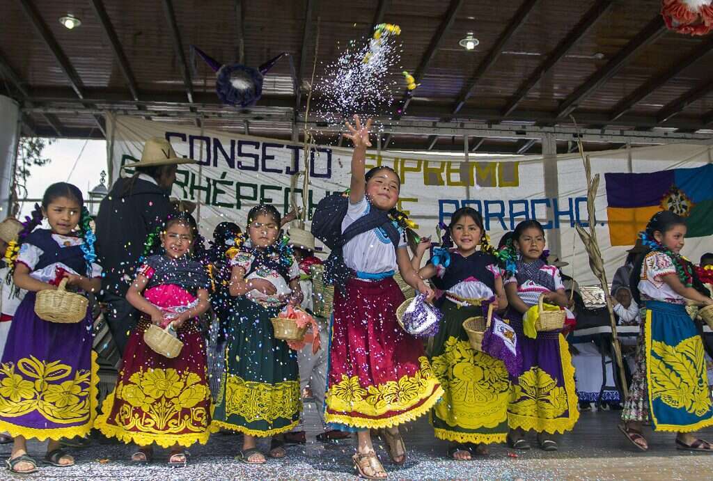 רגשי נחיתות מול המקסיקנים הדוברים ספרדית. אינדיאניות במדינת צ'יאפס. | AFP