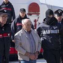 מעצרו של מאפיונר איטלקי, כחלק מפעילות נרחבת נגד פשע מאורגן באירופה, בחודש שעבר. | EPA