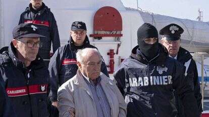 מעצרו של מאפיונר איטלקי, כחלק מפעילות נרחבת נגד פשע מאורגן באירופה, בחודש שעבר. | EPA