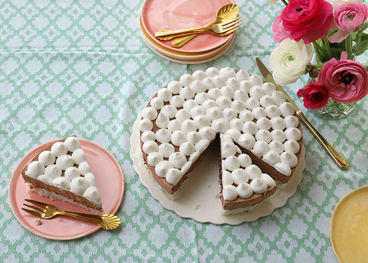 עוגת מוס שוקולד וקוקוס. | אפרת ליכטנשטט